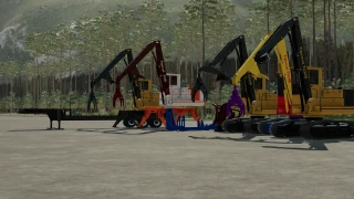 Tigercat 234b knuckle boom