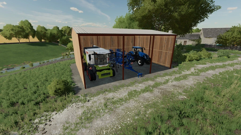 UK Style Vehicle Shed v 1.0 - FS 22