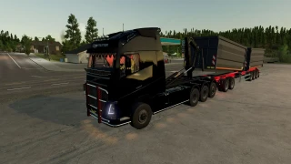 Volvo Hooklift / JYKI Trailer / Container Pack v 1.0 thumbnail 2