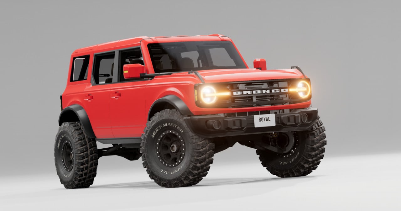 2023 Ford Bronco WildTrak (with 6x6 config)