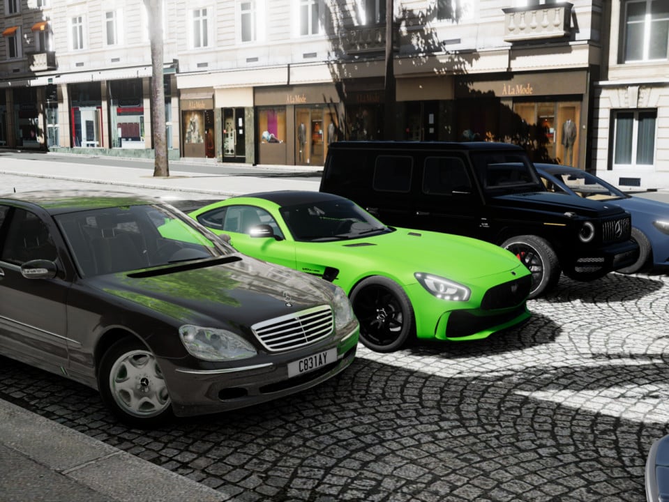Mercedes car pack