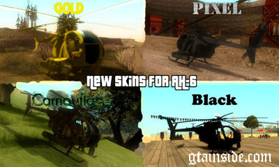 New AH6 skins