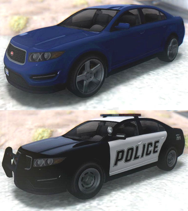 GTA V Vapid Unnamed & Police Interceptor v .