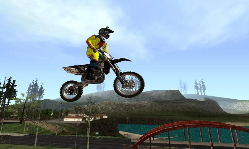 Yamaha YZF-250 Motocross for GTA San Andreas