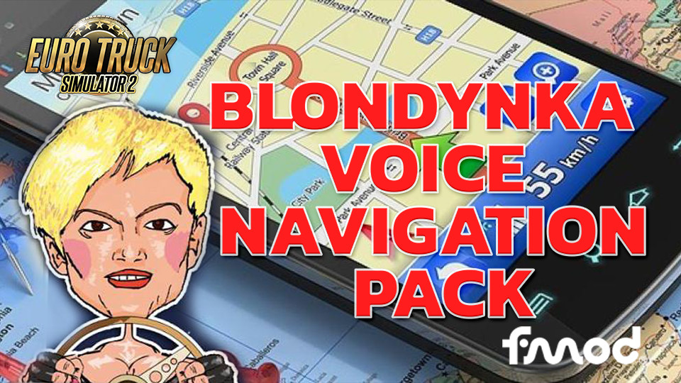 Blondynka Voice  Navigation Pack