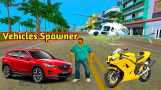All Vehicle Spawner Mod For GTA Vice City