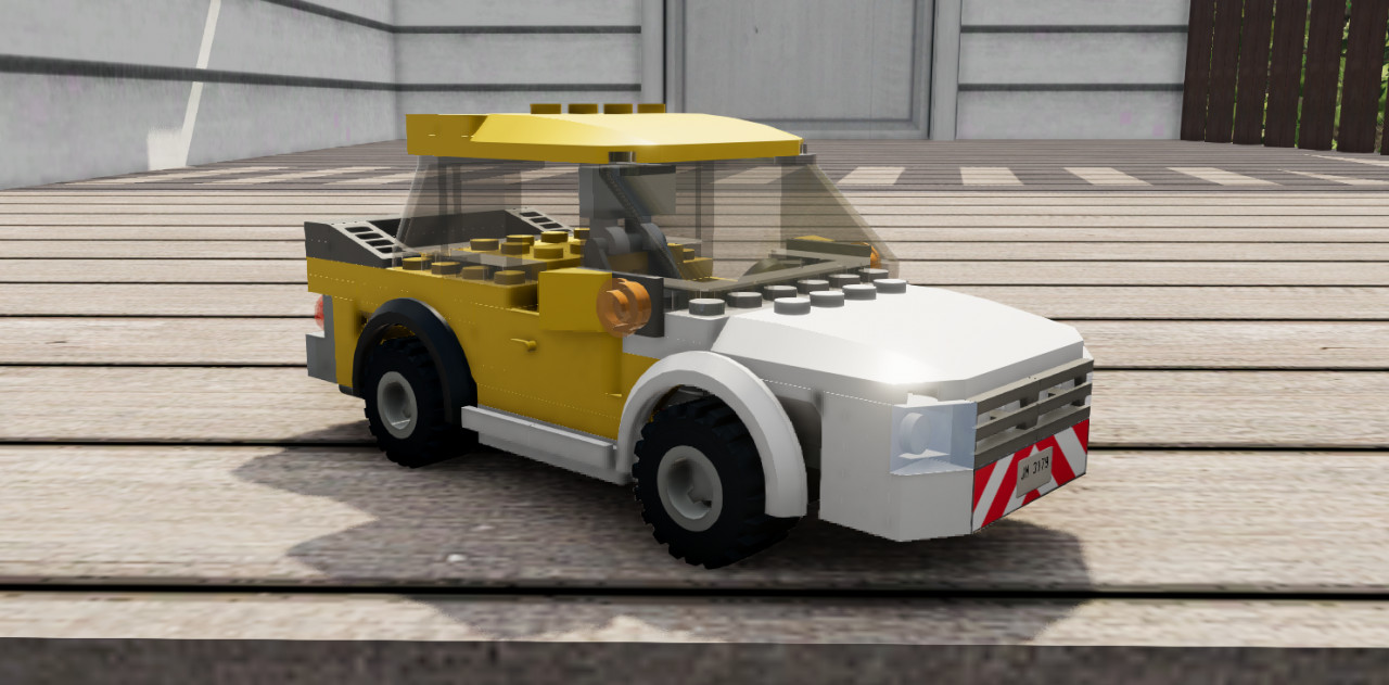 Toy Building Block Car