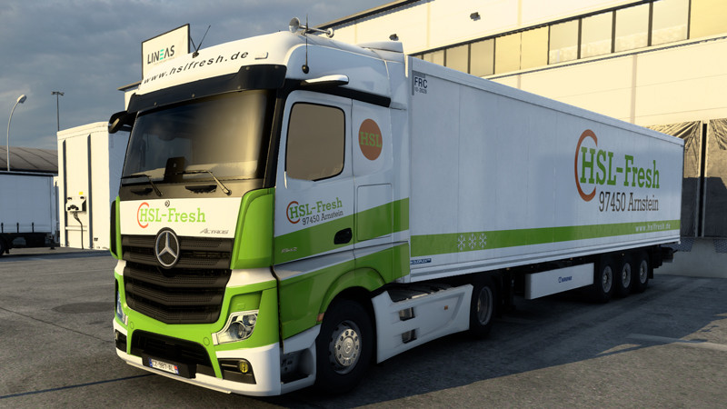 Combo skin HSL-Fresh for MB New Actros 2019