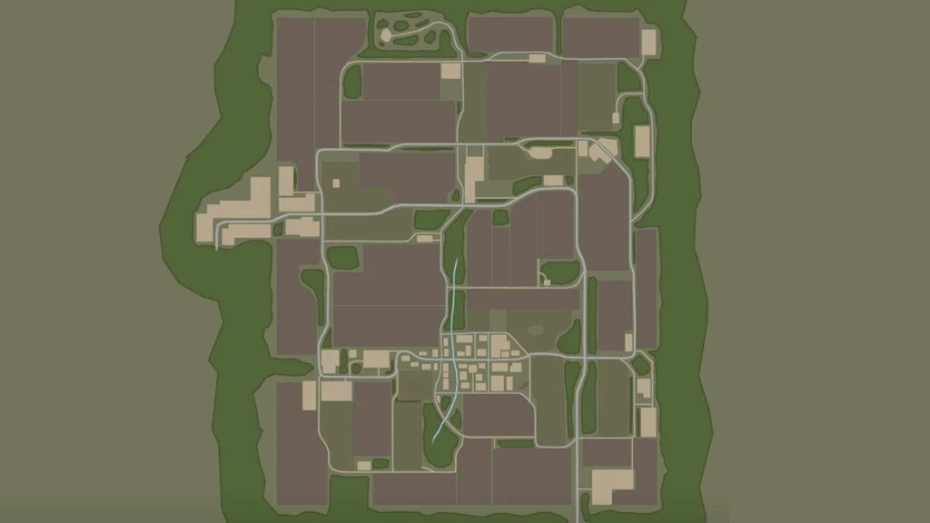 Autodrive network for the map: Rehbach v 1.0