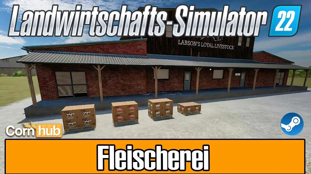 Fs 22 Small Butcher Mod Butcher shop v 1.0.5 - FS 22