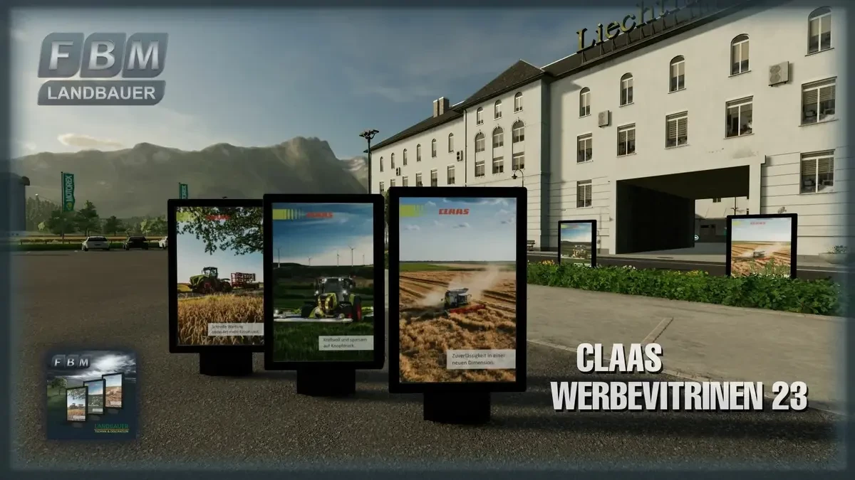 Claas Advertising Showcases 23 v 1.0 - FS 22