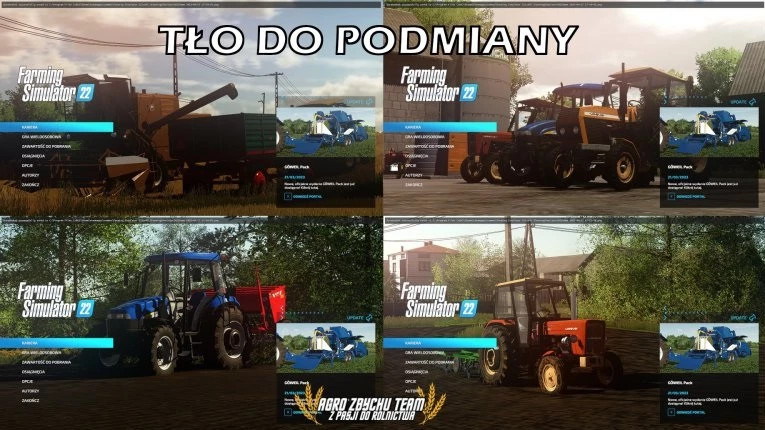 FS22 Background by Agro Zbychu Team