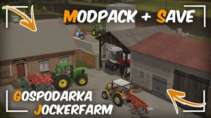 FS22 MEGA SAVE & MODPACK Zdziechów v 1.0