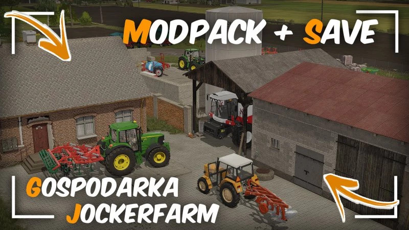 FS22 MEGA SAVE & MODPACK Zdziechów