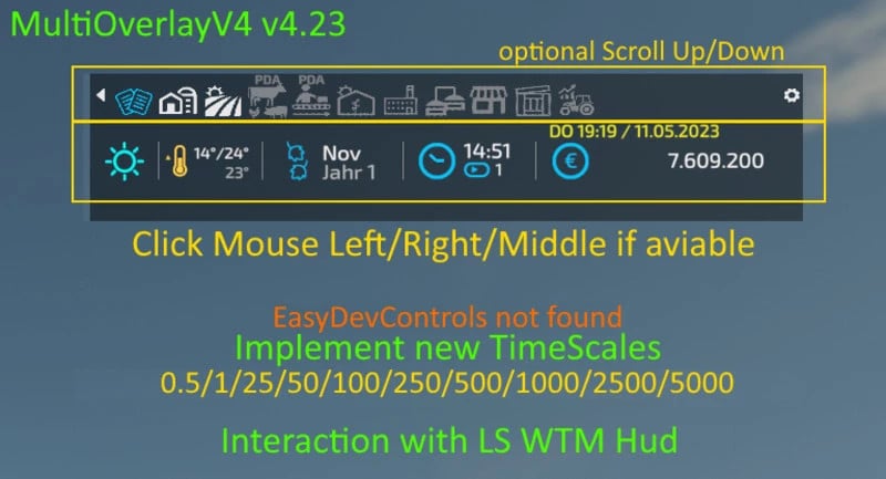 MultiOverlay Hud v 4.23 Beta