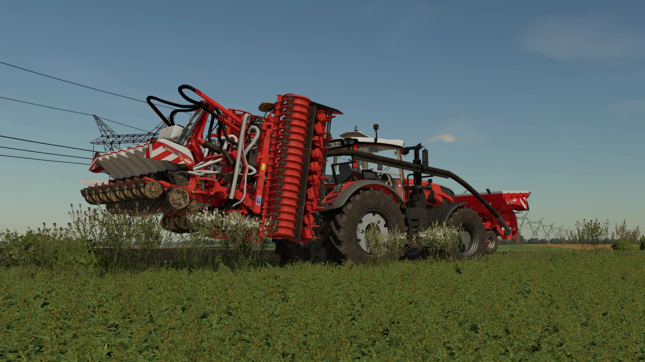 Power Harrow 6m + rear attacher