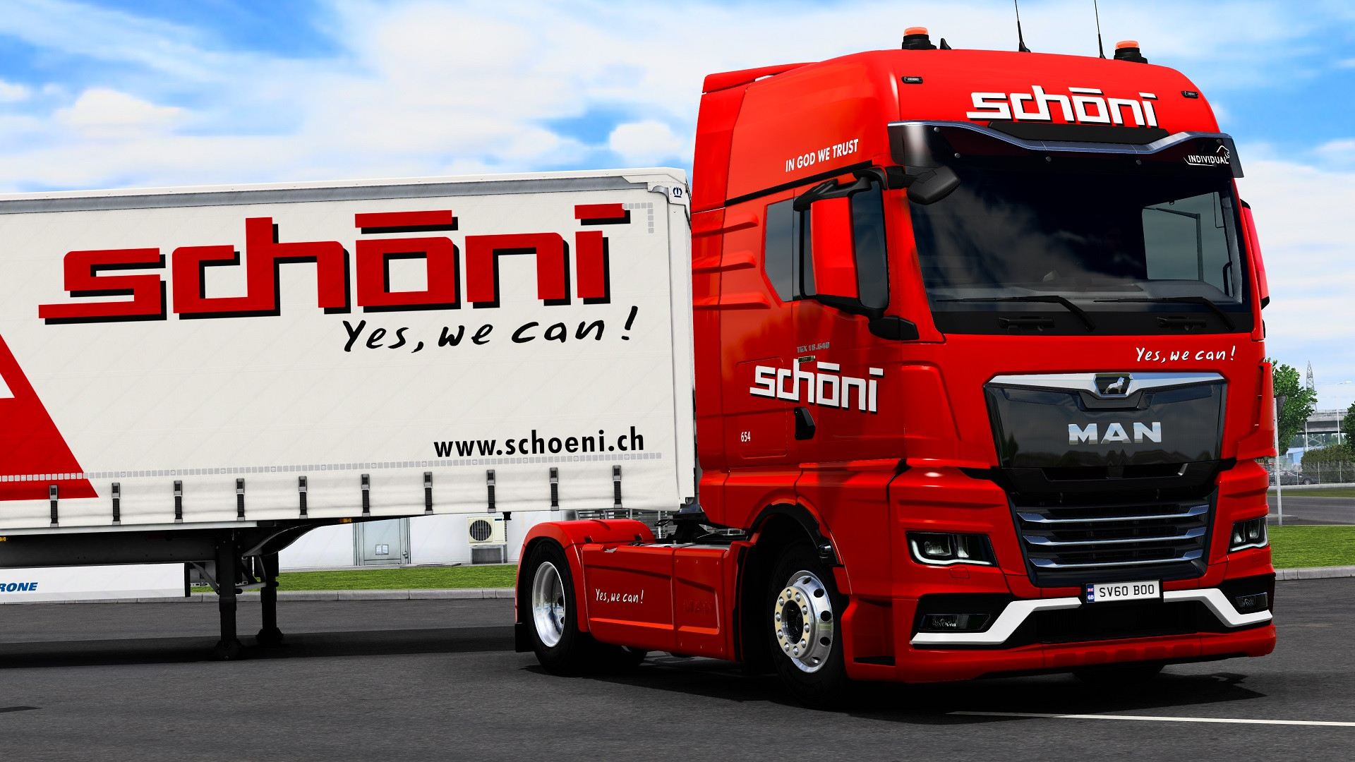 Schoni Transport for MAN TGX 2020 [COMBO Skin]