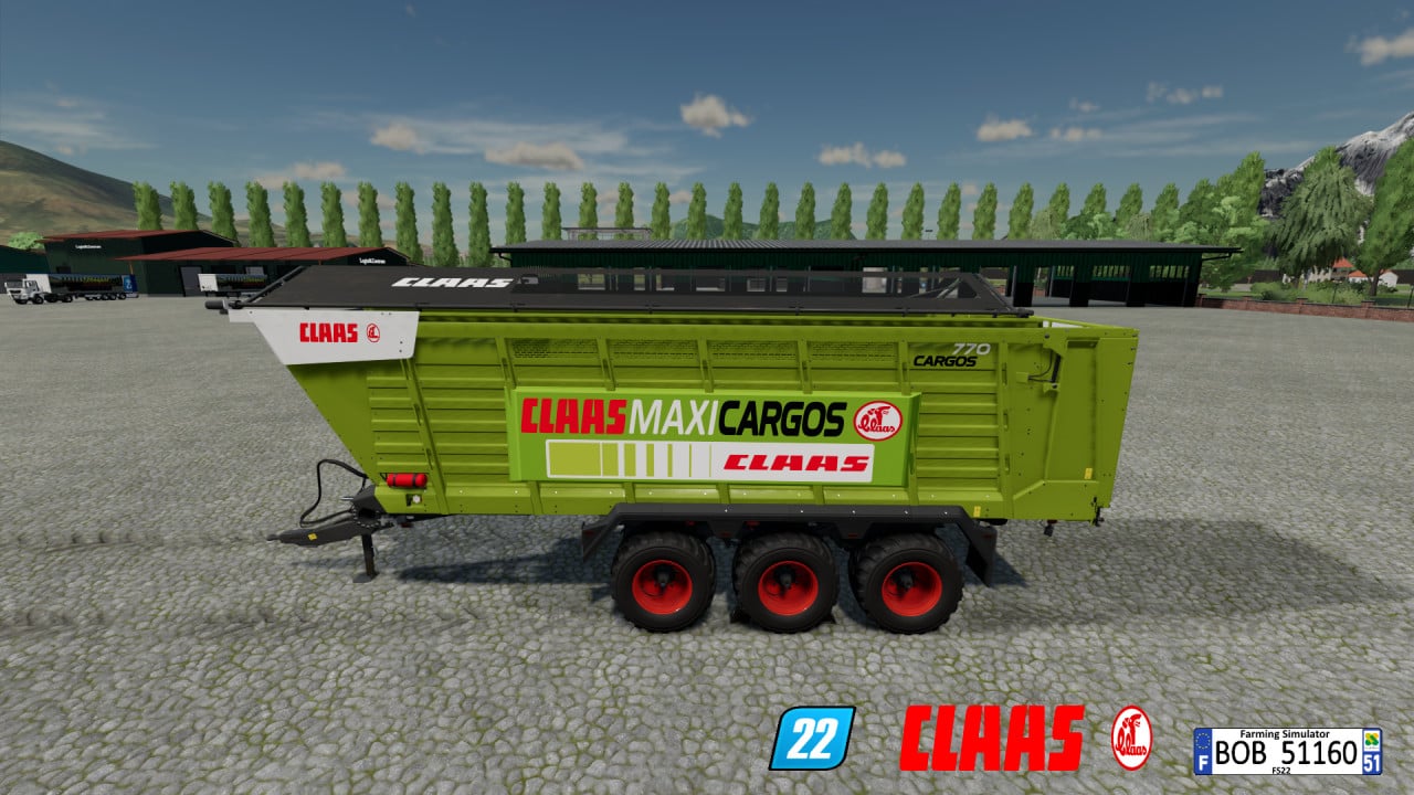 FS22 Claas Maxi Cargos 770 By BOB51160