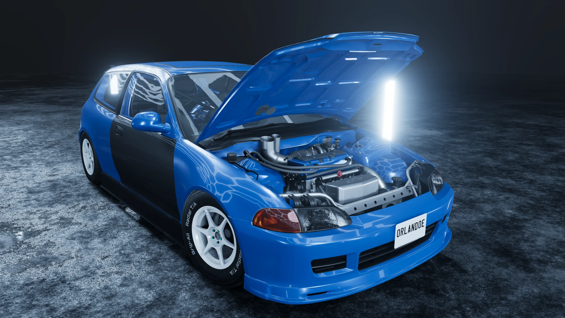 Honda Civic EG6 Beta V1 BeamNG drive
