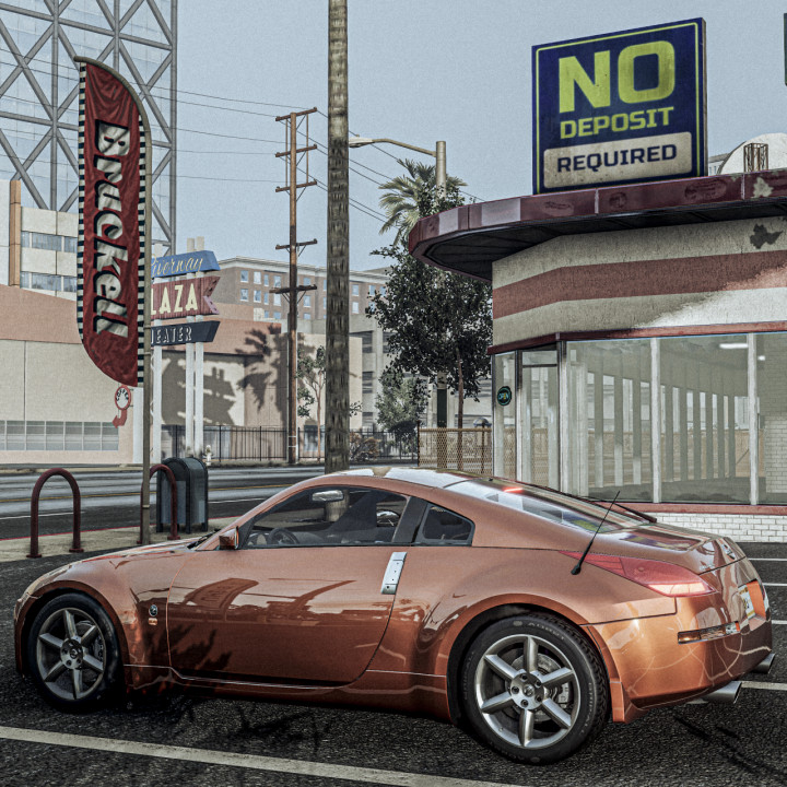 MOD CAR NISSAN 350Z (Z33) FOR BEAMNG.DRIVE