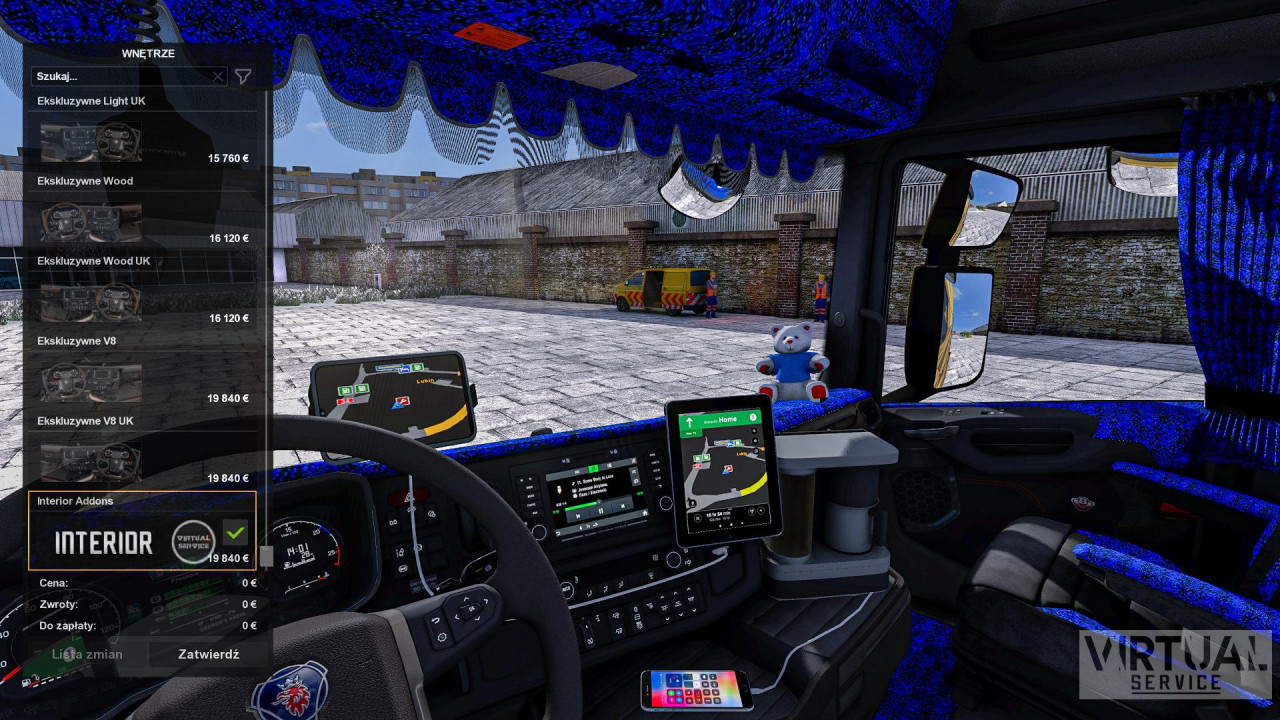 Interior Addon’s Scania NG