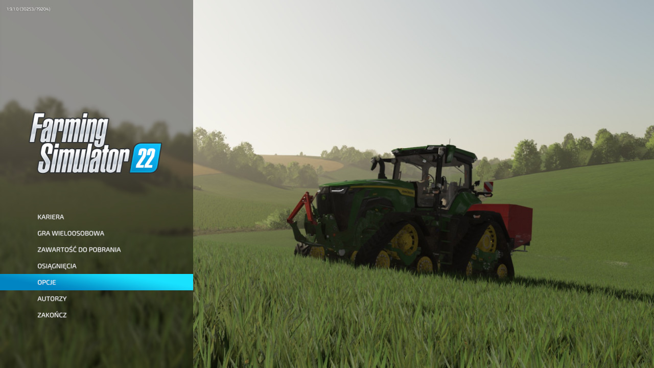 Optional Menu Backgrounds