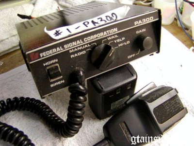 2011 Federal Police Sirens