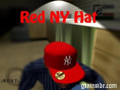 Red NY Hat - GTA: SA