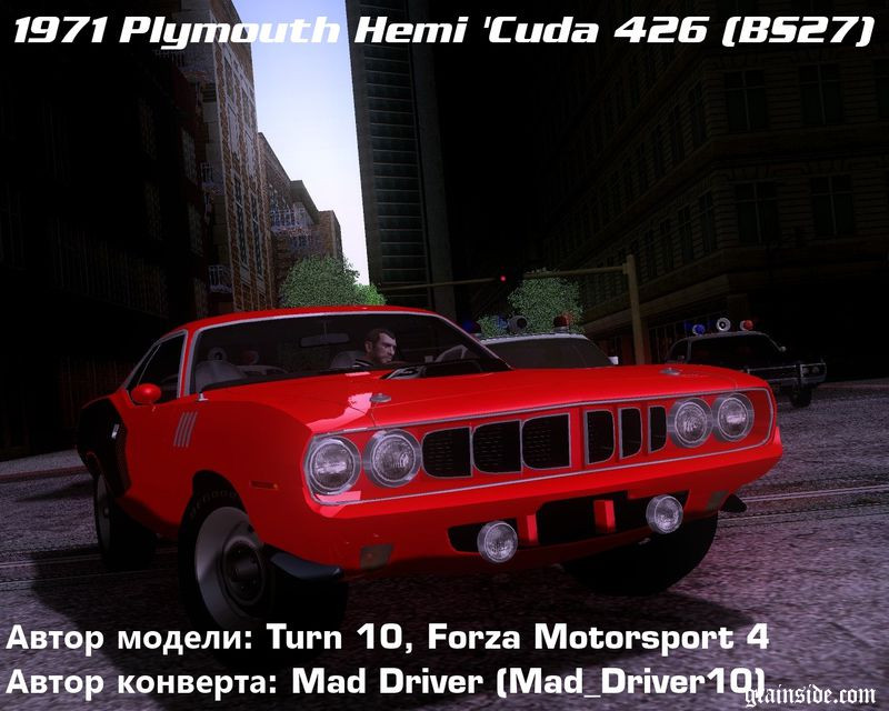 Plymouth Hemi 'Cuda 426 (BS27)