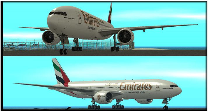 Emirates Airlines 777-
