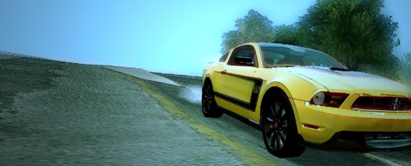 20 Ford Mustang Boss 302 from NFS:MW + Engine Sound from NFS:MW