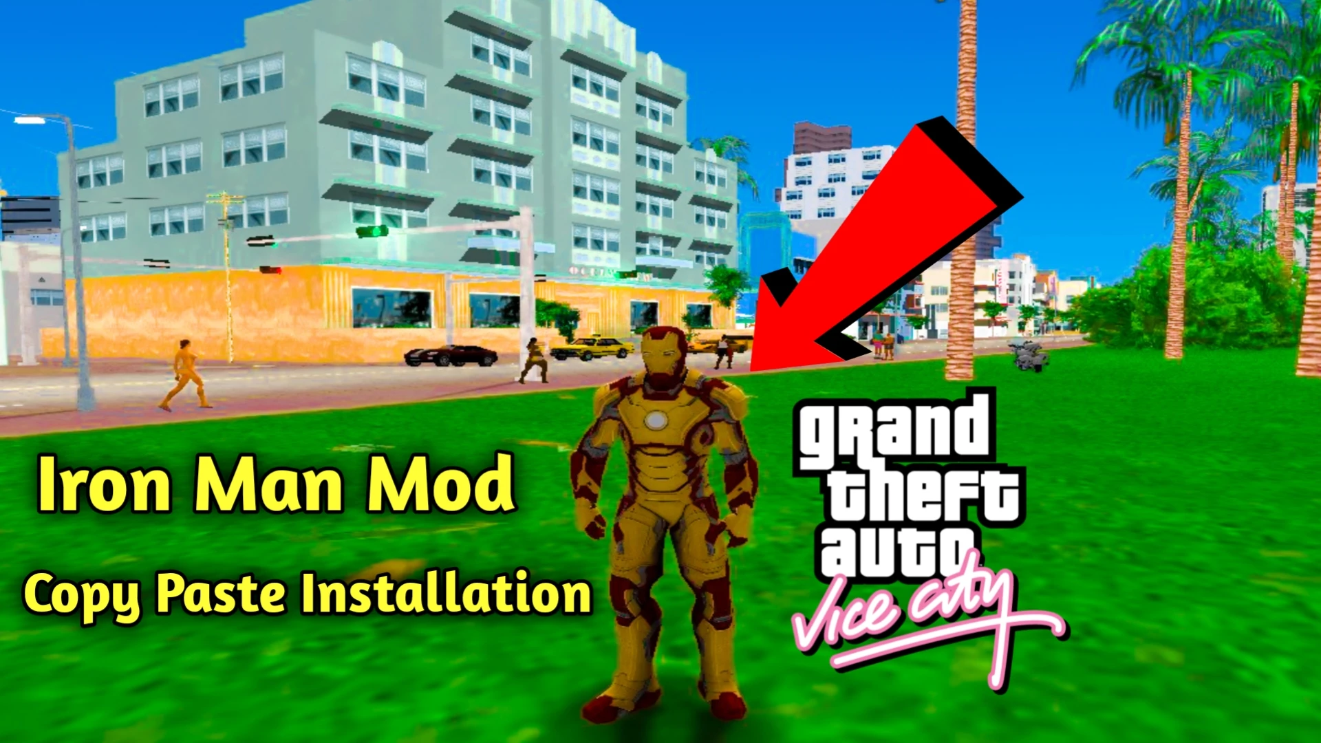 Iron Man Mod (Copy Paste Installation) 2 - GTA: Vice City