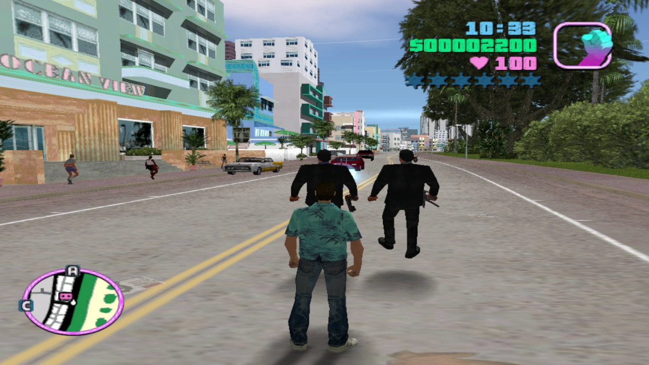 Black suit bodyguard