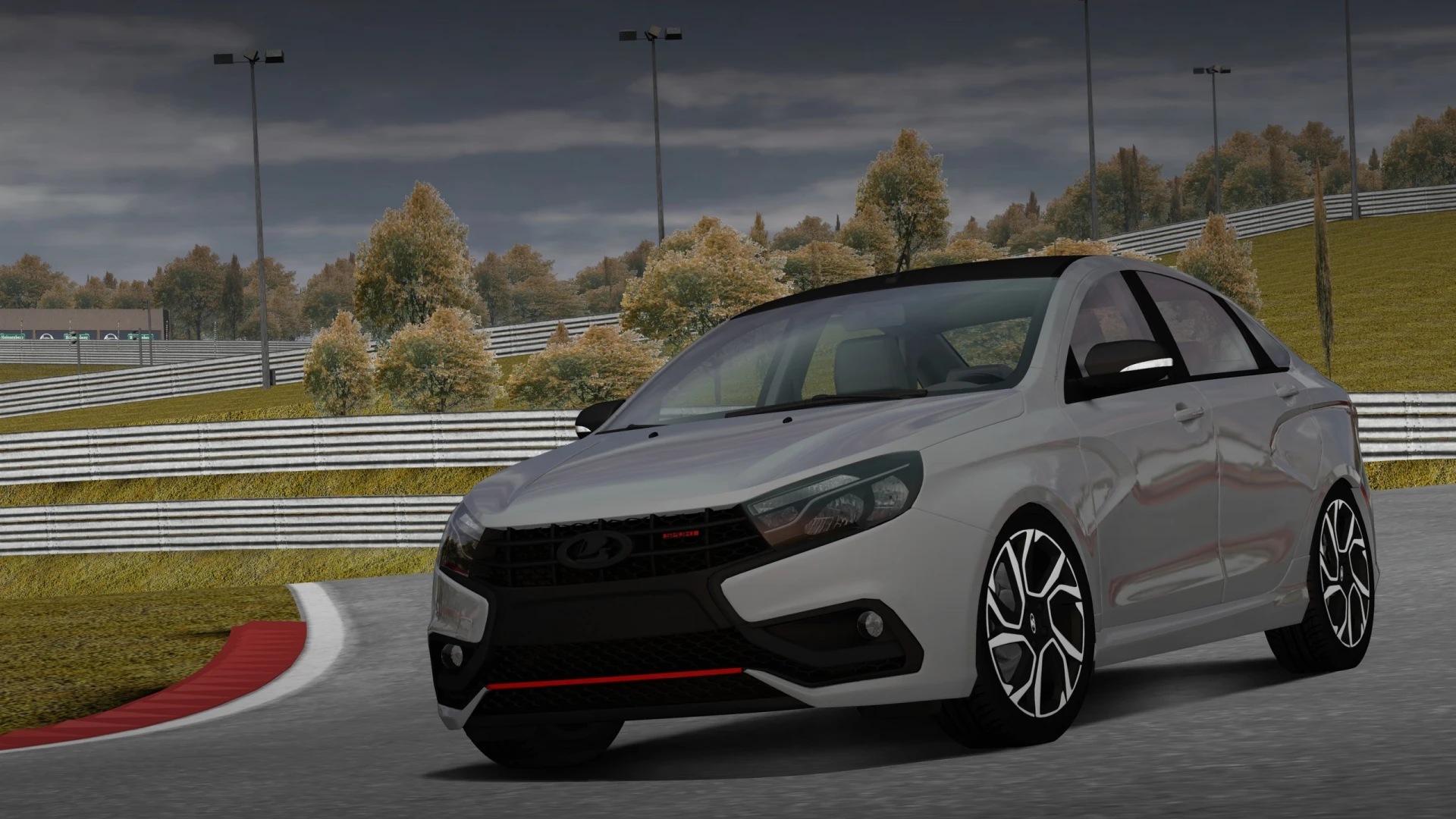 Lada Vesta 1.6i v2 для City Car Driving 1.5.9.2 1.5.9.2 - CCD