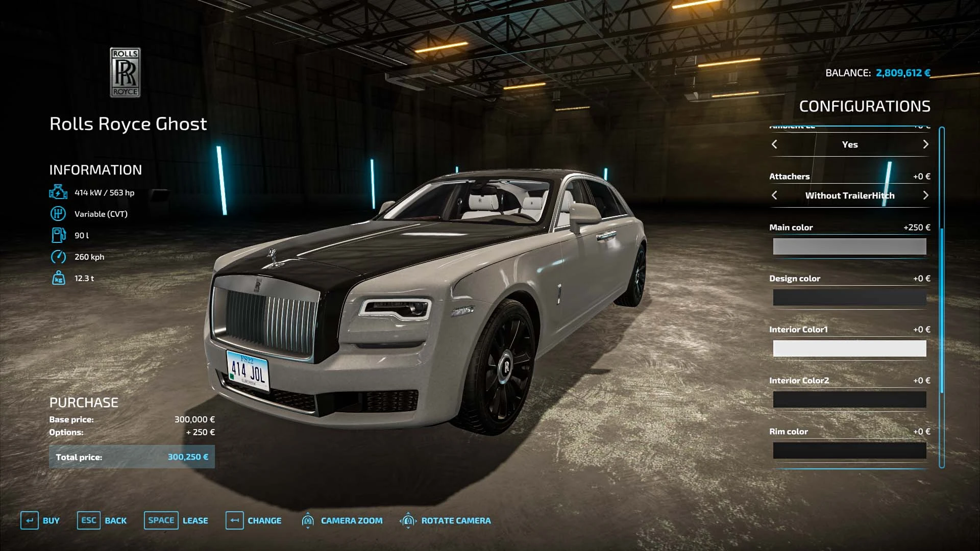 Rolls Royce Phantom v 1.0 - Farming Simulator 22 mods