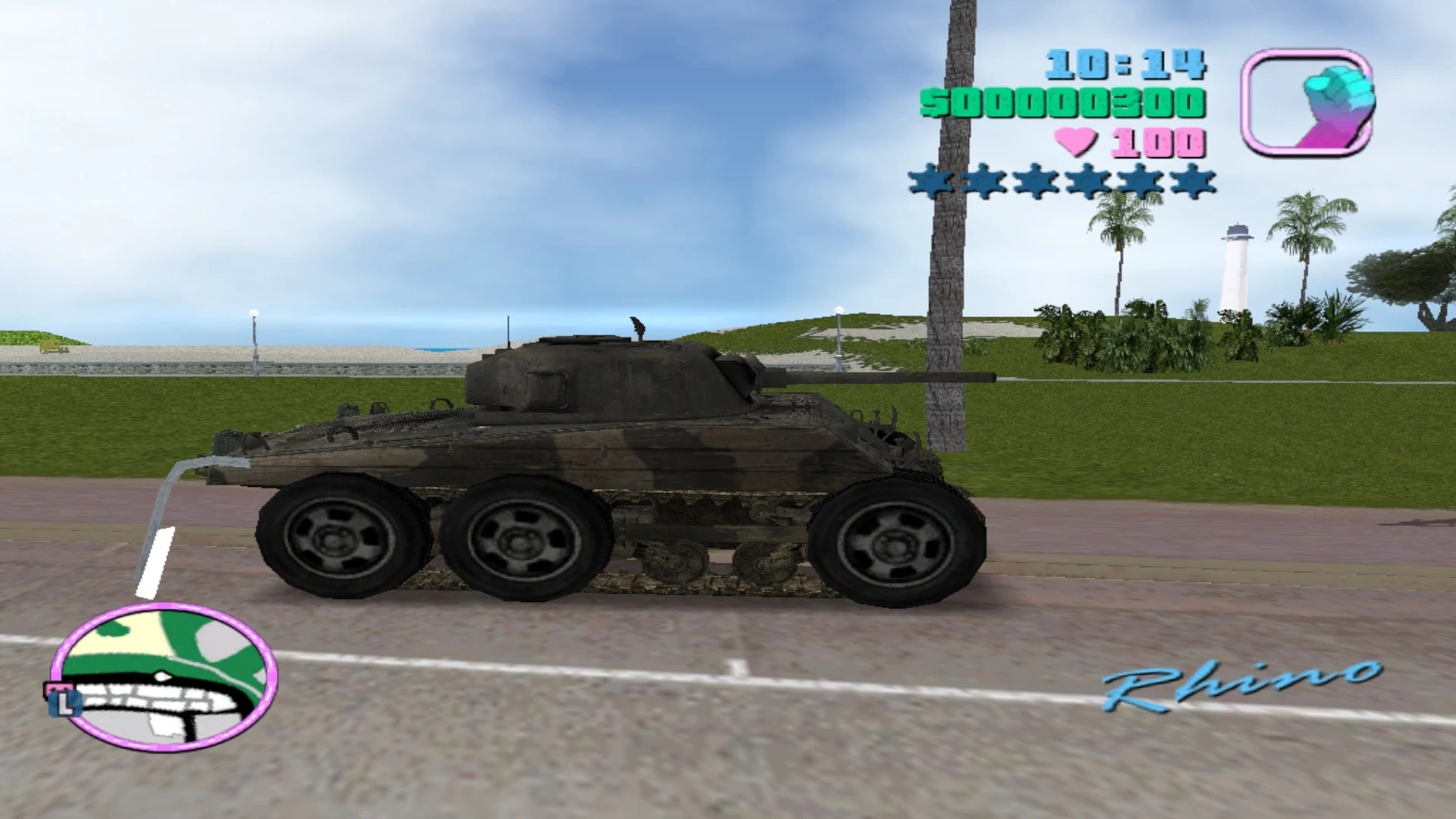 GTA IV MOD WAR TANK 