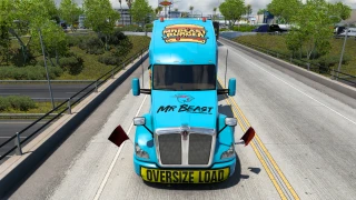 Mr Beast Burguer T680 SKIN + TRAILER SKIN PACK X thumbnail 3