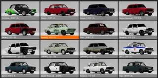 Download Lada 2105/2107 - BeamNG.drive - ModLand.net