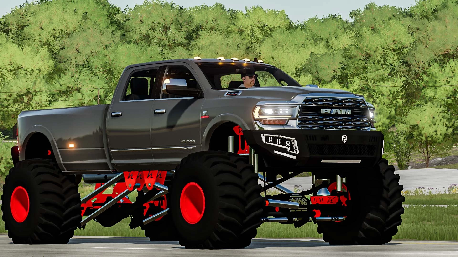 Dodge Ram 3500 v 1.0 - Farming Simulator 22 mods