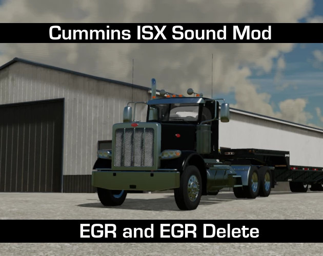 FS22 Cummins ISX Sound Mod