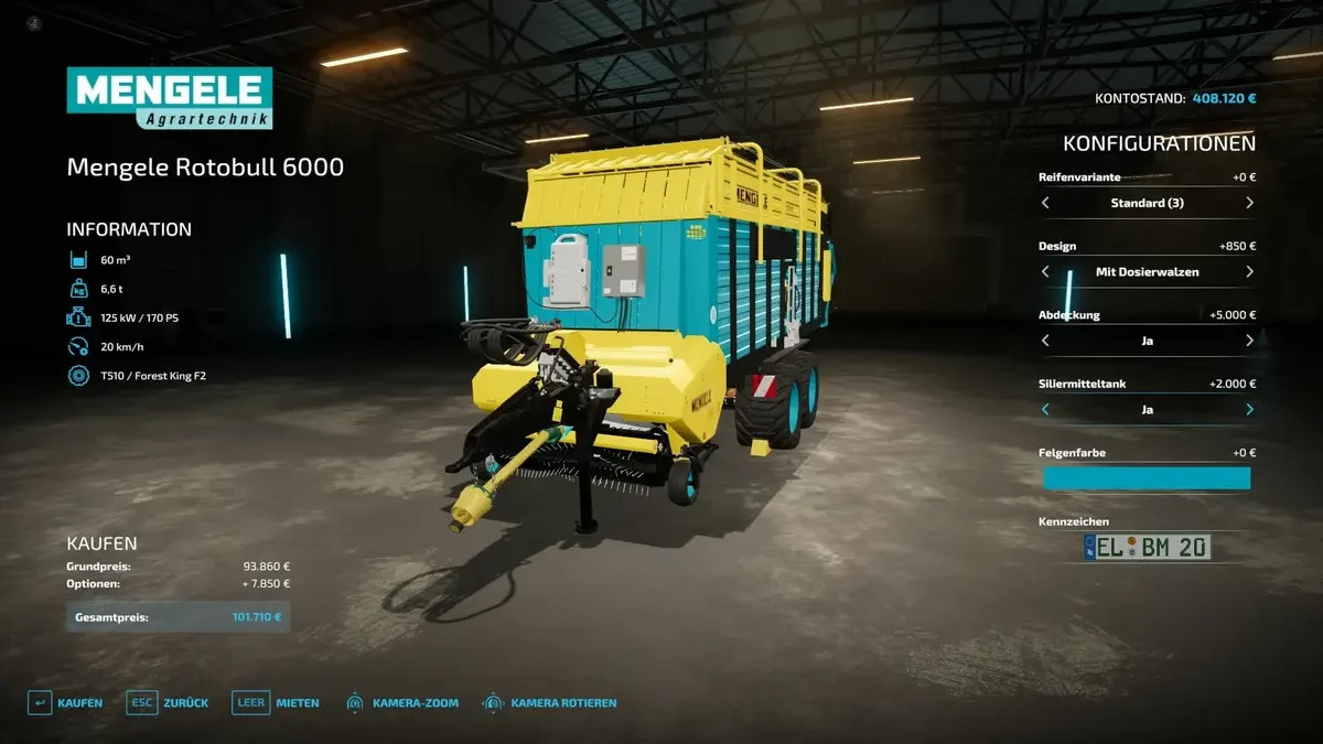 Mengele Rotobull 6000