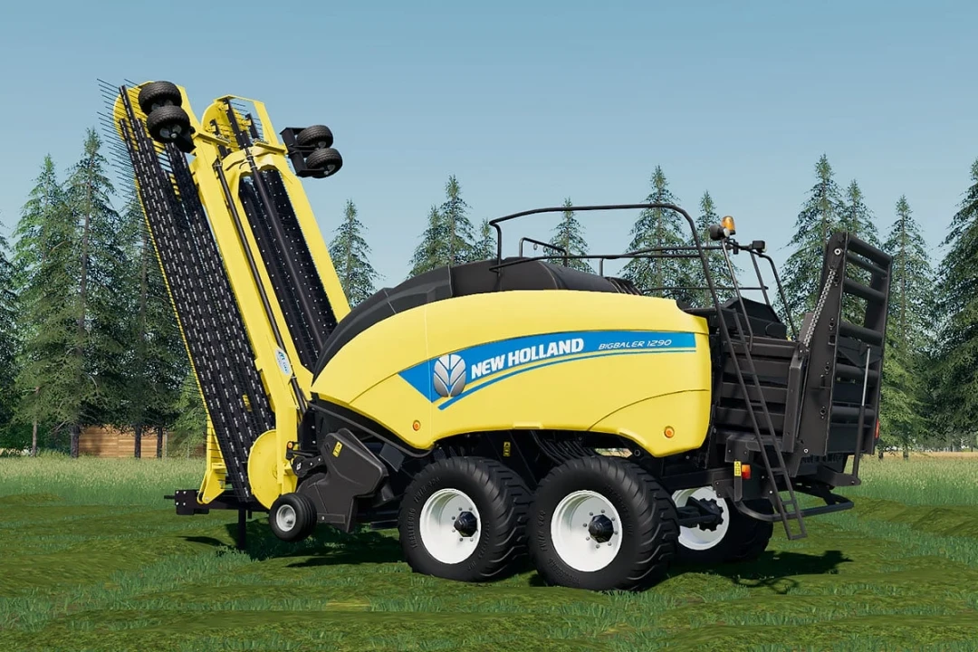 New Holland 1290 Baler + Nadal 90