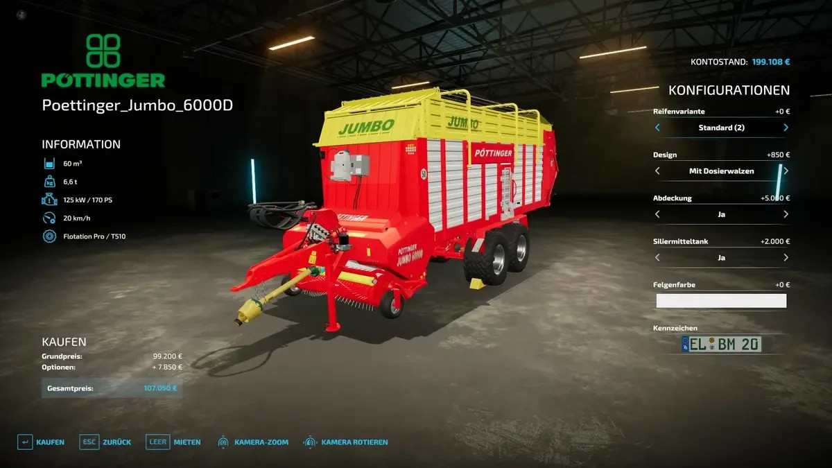 Pöttinger Jumbo 6000D