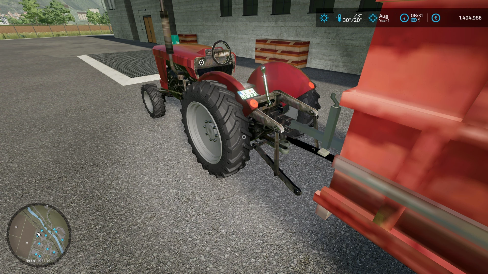 Tractor GTA SA v 1.2 - FS 22