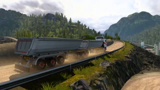 B-Double Dumper Trailer For TruckersMP 1.0 - ETS 2