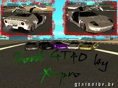 Ford GT 40 Tuned Version - GTA: SA