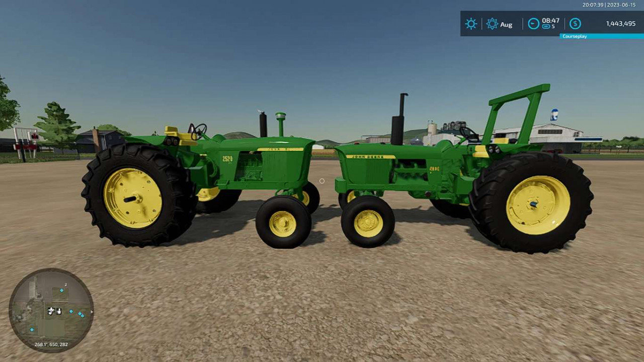 John Deere New Generation Row-Crop tractors