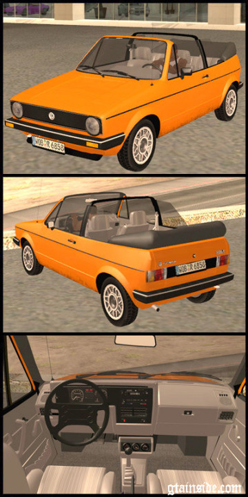 VW Golf Mk1 Cabrio