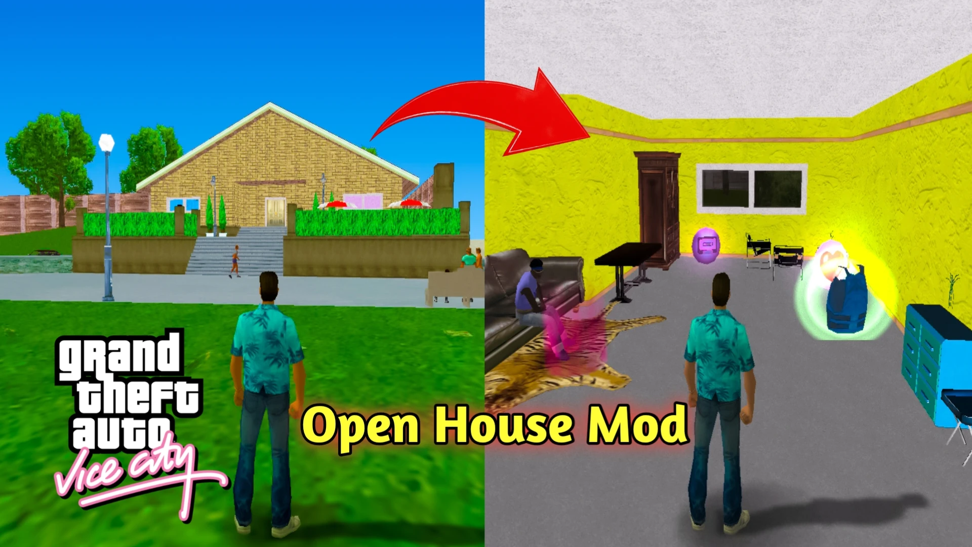 Open House Map Mod 2 - GTA: Vice City