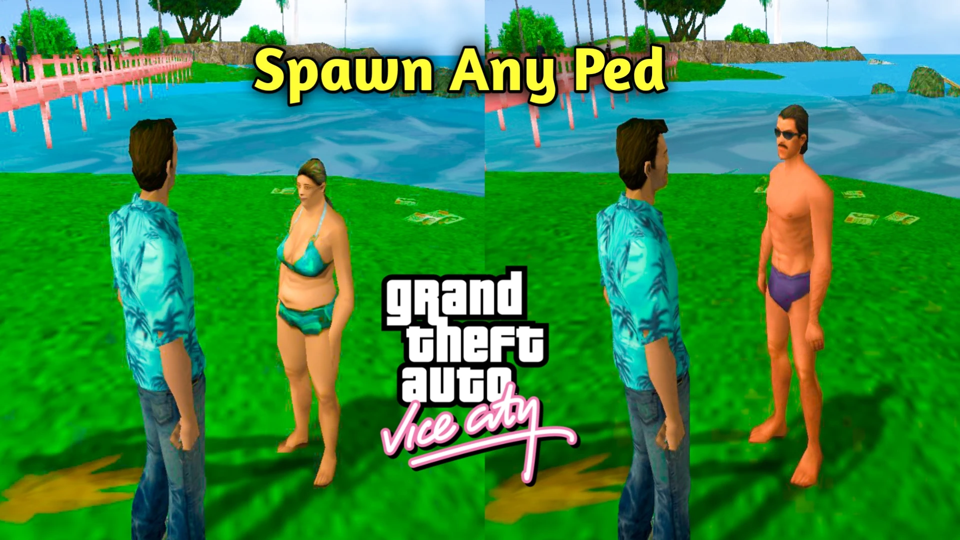 Spawn Any Ped Mod 2 - GTA: Vice City